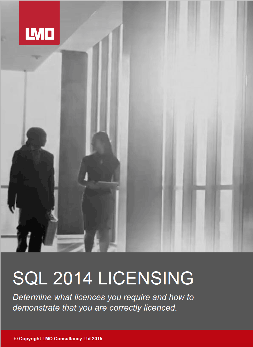 SQL 2014 Licensing