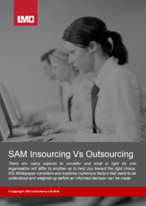 Whitepaper SAM Insourcing vs Outsourcing
